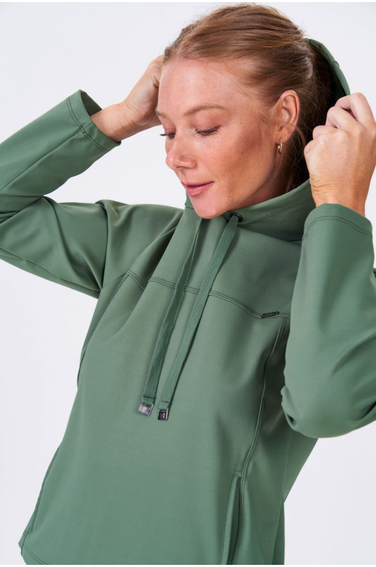 Blusão Feminino Verde Malva - 24270827