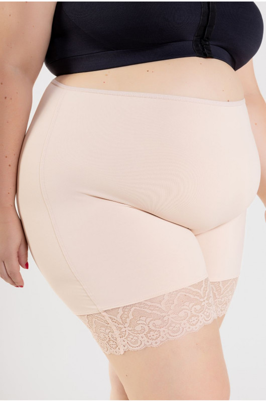 Bermuda Modeladora Feminina c/ Renda Plus Size Nude Nívea  - 24271237