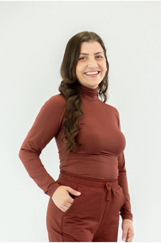 Blusa Winter Feminina Vermelho Cornalina – 24271802