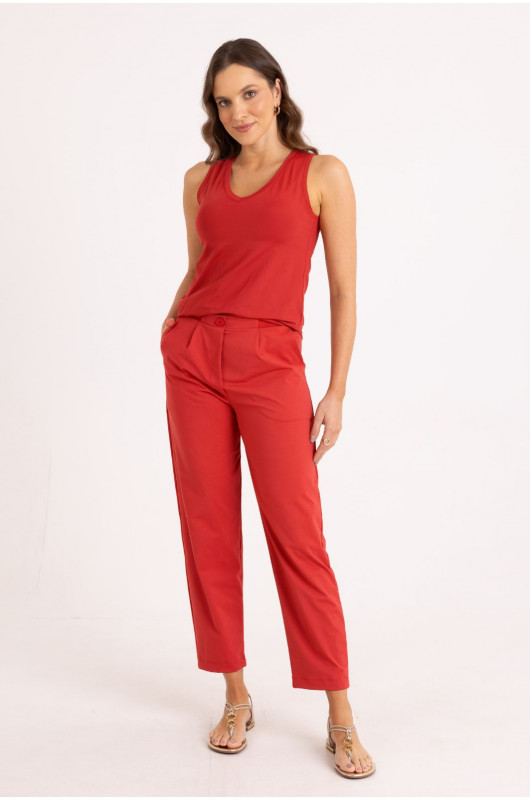 Regata City Feminina Vermelho Melaço – 24271718