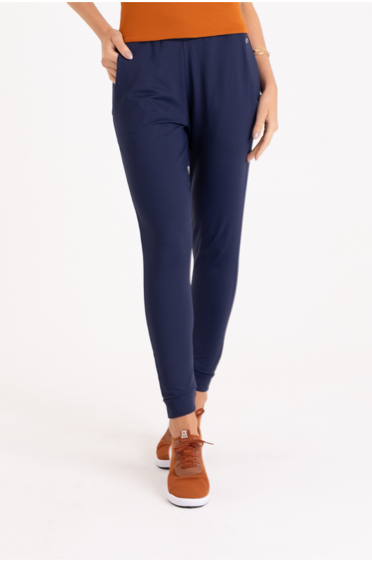 Jogger B.ON Feminina Marinho - 24271613