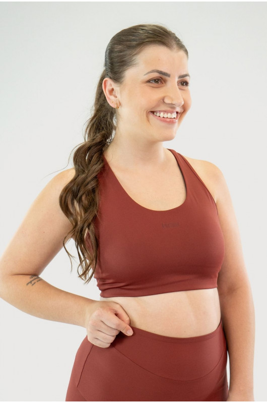 Top Fit Feminino Vermelho Cornalina – 24271887