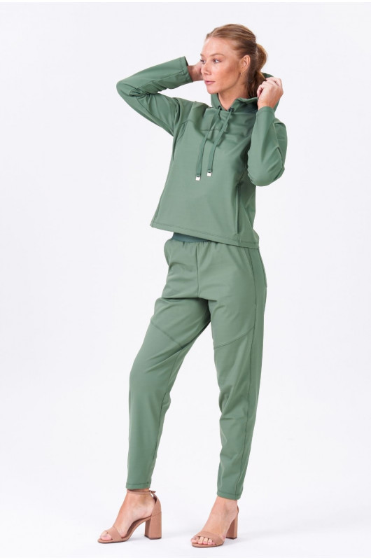 Blusão Feminino Verde Malva - 24270827