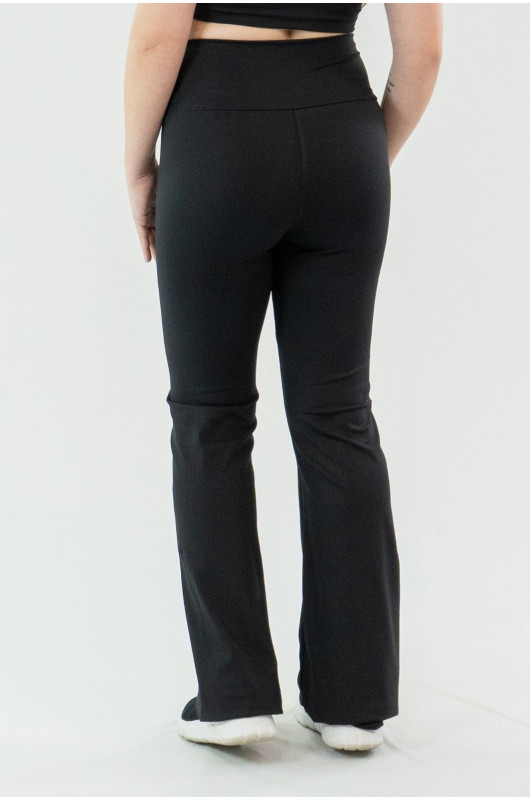 Calça Flare Feminina Preto – 24271817