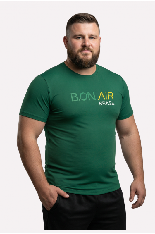 Camiseta B.ON Air Brasil Plus Size Unissex - 24271996