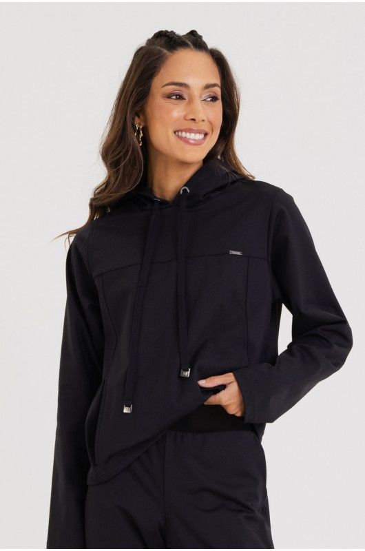 Blusão Comfy Feminino Preto - 24271540