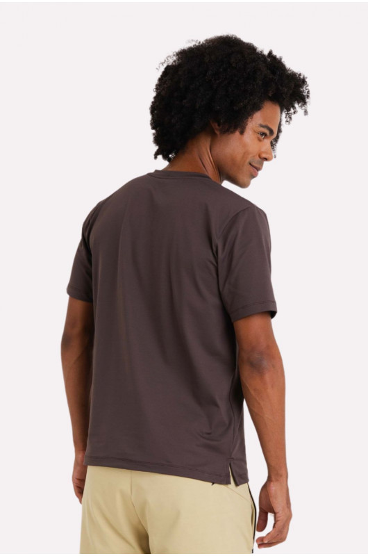 Camiseta B.ON Air Masculina Marrom Expresso – 24271562