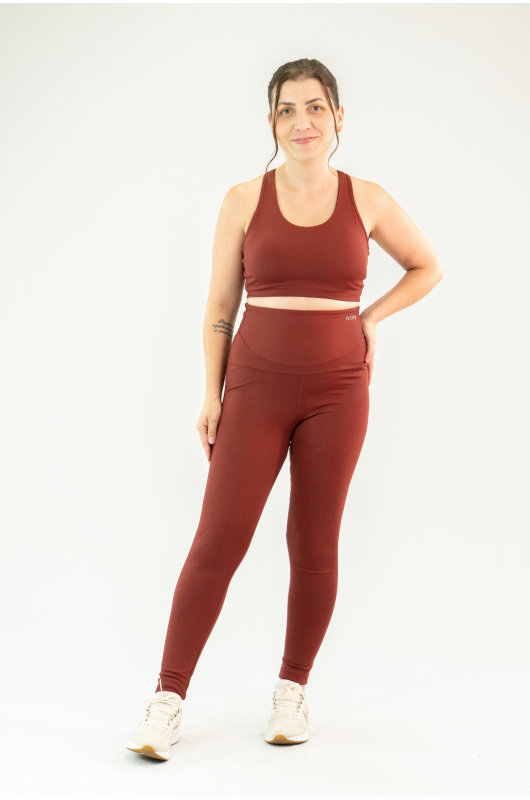 Legging Sculp Vermelho Cornalina – 24271800