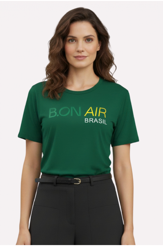 Camiseta B.ON Air Brasil Unissex - 24271900
