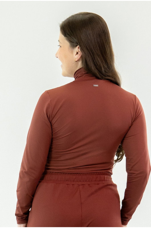 Blusa Winter Feminina Vermelho Cornalina – 24271802