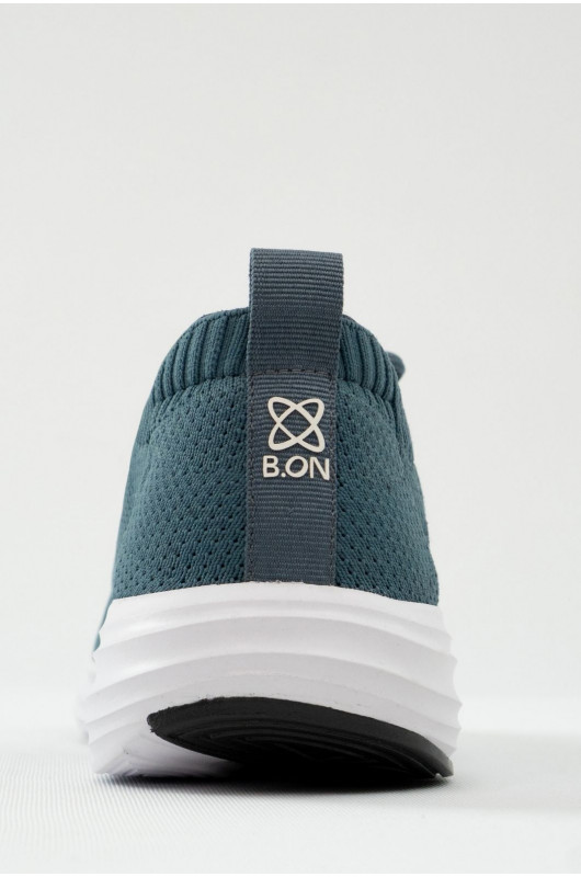 Tênis Knit B.ON Leve Bali Azul Petróleo - 24271552	