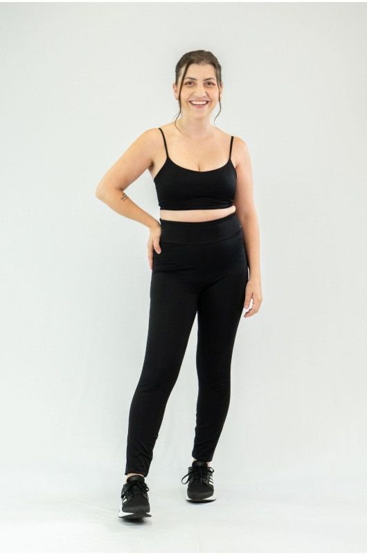 Top Fusion Feminino Preto Shine – 24271866