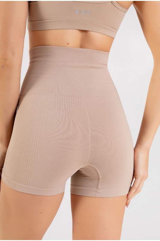 Bermuda Modeladora Feminina Seamless Nude - 24271203