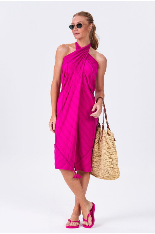 Lenço Versátil Rosa Fúcsia - 24270833