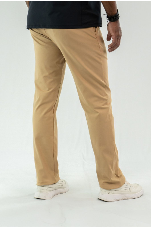 Calça Alfaiataria Skinny Masculina Khaki – 24271870