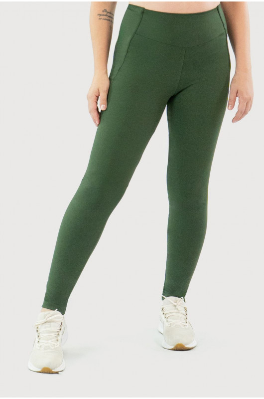 Legging Fit Refletivo Feminina Verde Forest – 24271898