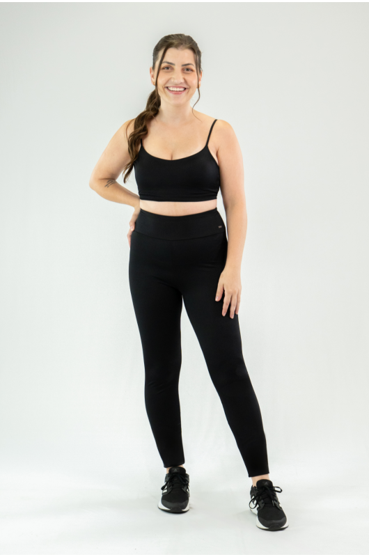 Legging Feminina Preto Shine – 24271867