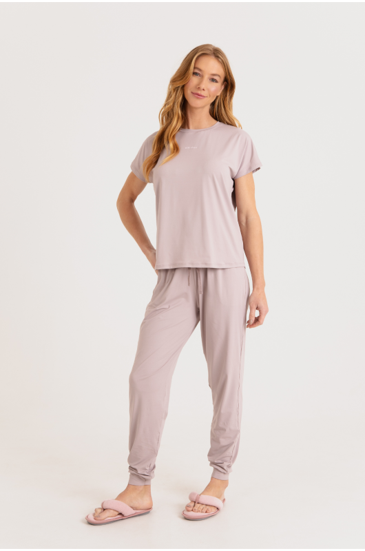 Calça Pijama Feminino Lilás - 24271693