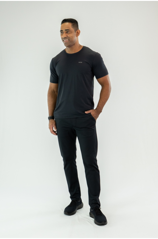 Calça Alfaiataria Skinny Masculina Preta – 24271765