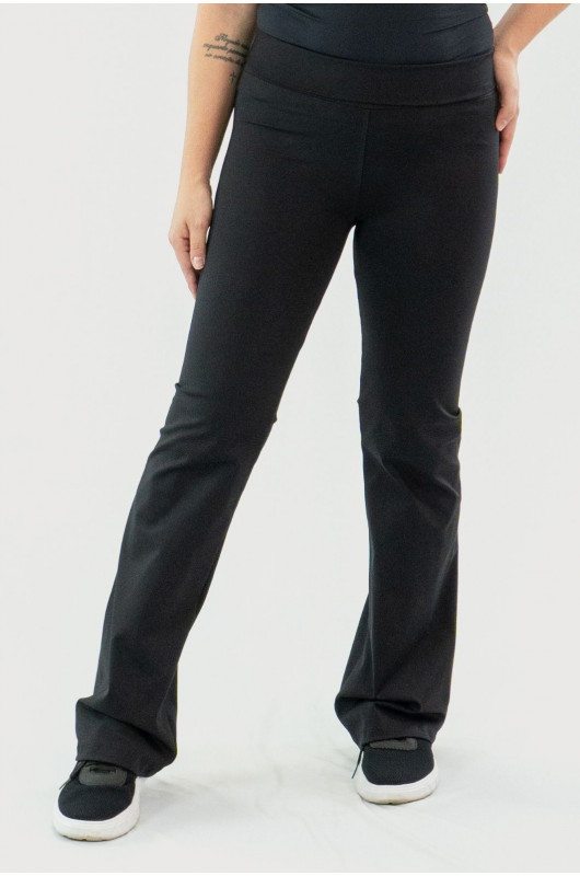 Calça Flare Feminina Preto – 24271817