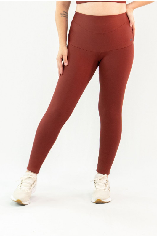 Legging Sculp®Max Feminina Vermelho Cornalina – 24271801