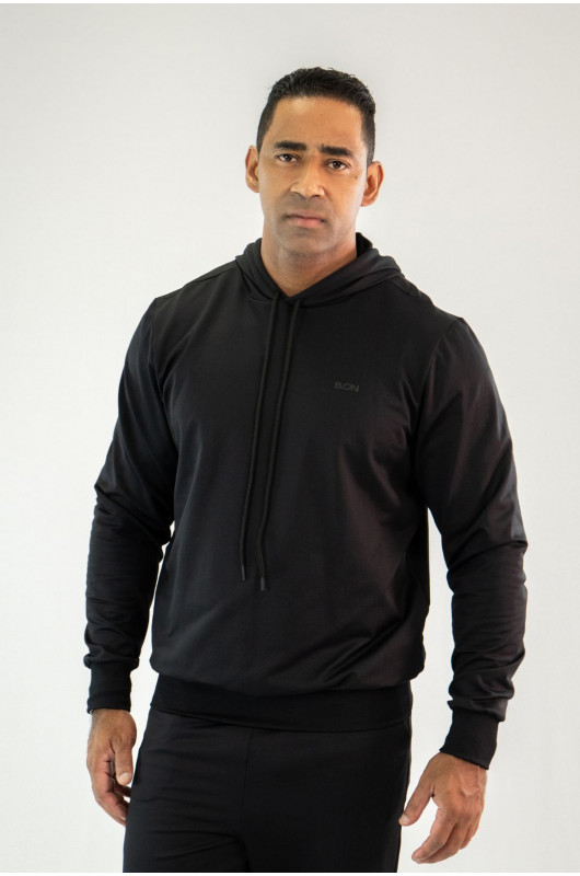 Blusão de Moletom Tech Masculino Preto – 24271821