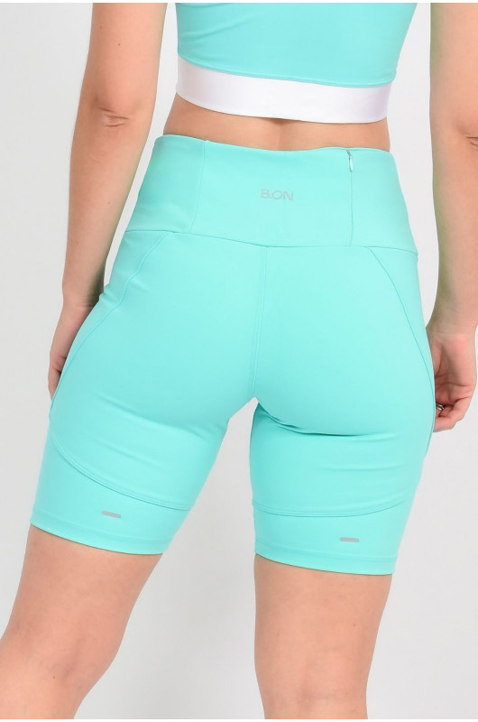 Bermuda Feminina Yoga Verde Água - 24271120