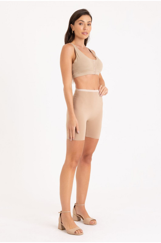 Bermuda Underwear Feminina Nude - 24271680 