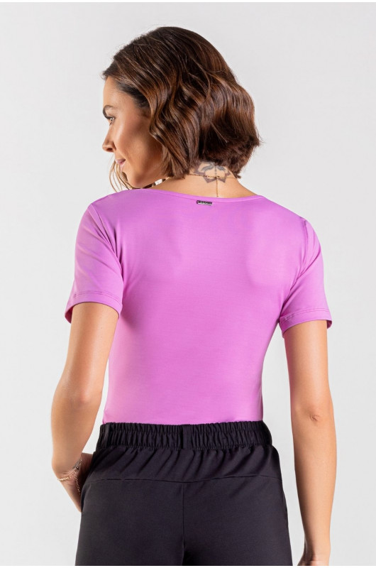 Blusa Feminina Basic Lilás - 24271101