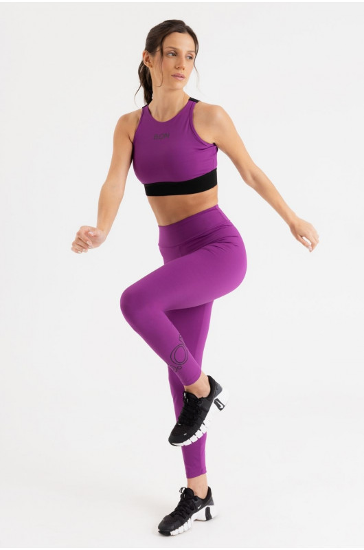 Top Elastic Feminino Roxo - 24271378 