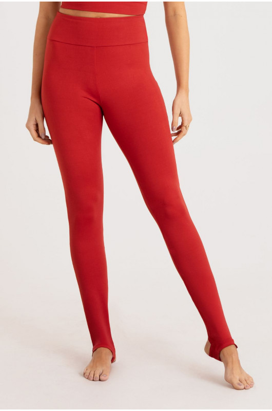 Legging Balance Feminino Vermelho Melaço - 24271719 