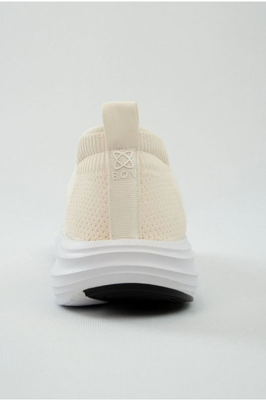 Tênis Knit Leve Aura Creme - 24271397