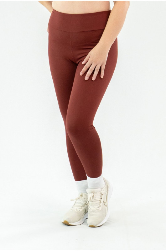 Legging Basic Feminina Vermelho Cornalina – 24271799