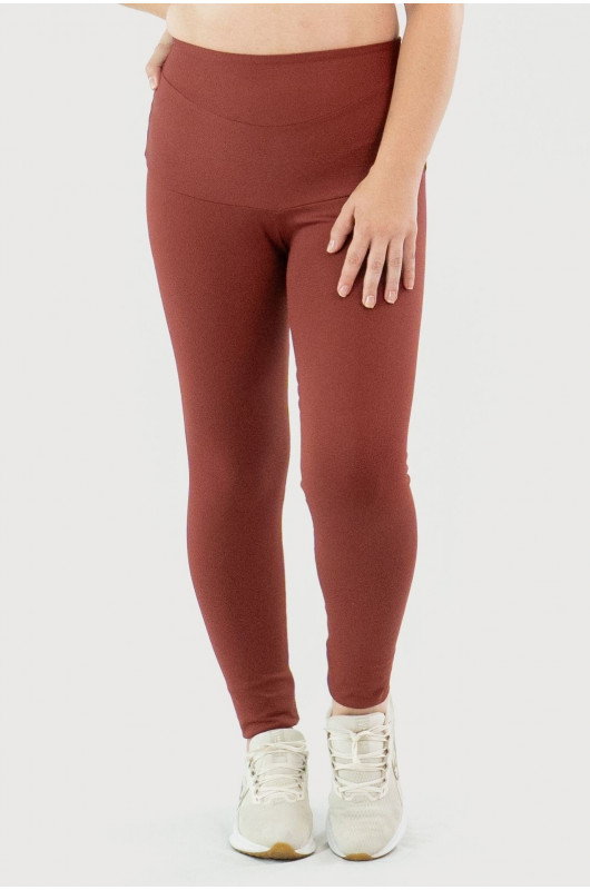 Legging Sculp®Max Feminina Vermelho Cornalina – 24271801