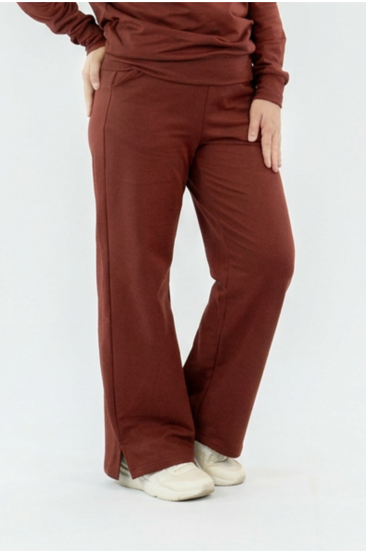 Calça Pantalona Comfy Vermelho Cornalina – 24271798