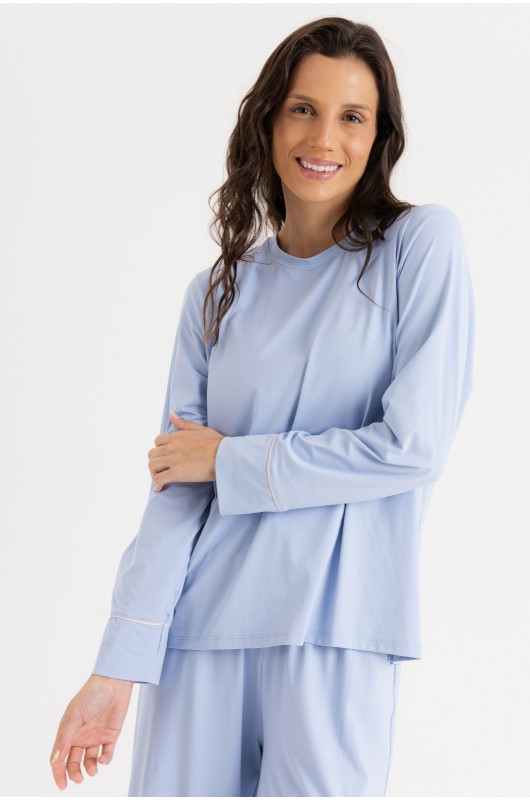 Blusa de Pijama Feminina Aura - 24271211