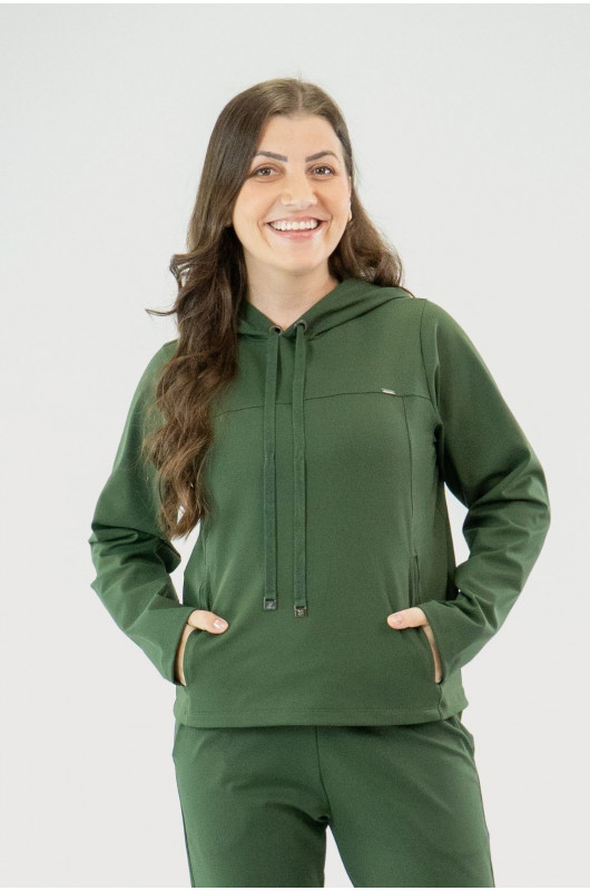 Blusão Comfy Feminino Verde - 24271812
