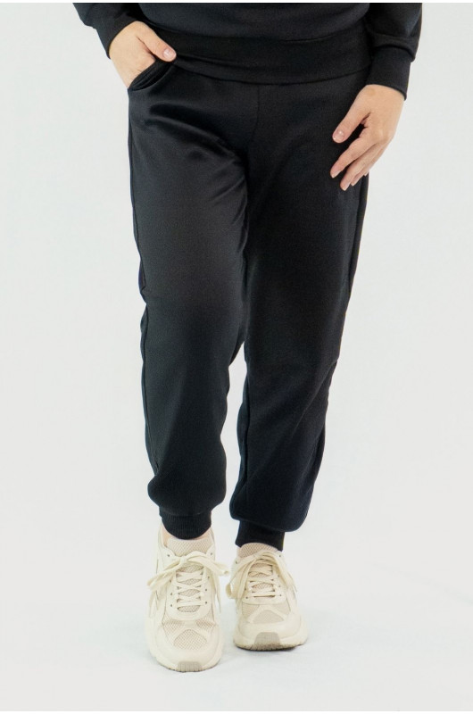 Jogger Feminina B.ON Moletom Tech Preto – 24271794
