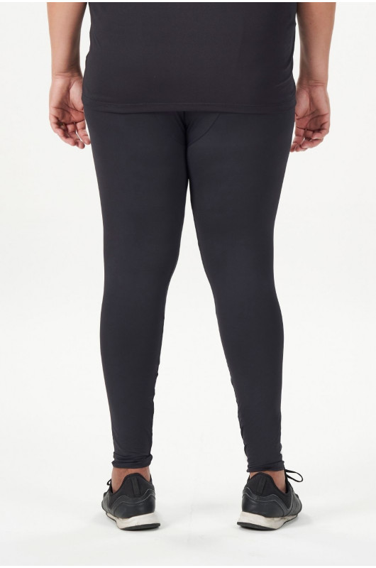 Legging Plus Size Masculina Preta - 24270025 