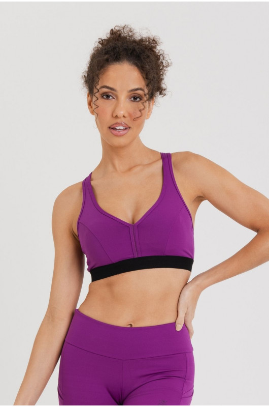 Top Run Feminino Roxo - 24271482