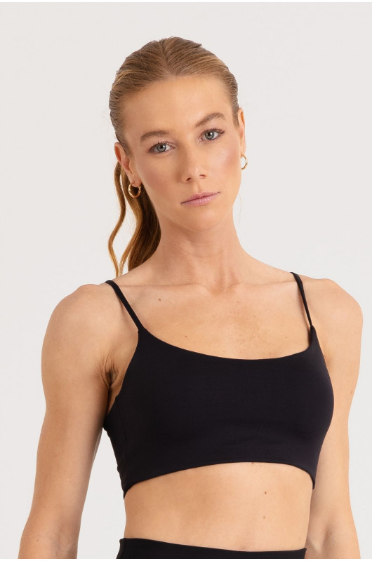 Top Cami Feminino Preto - 24271618 