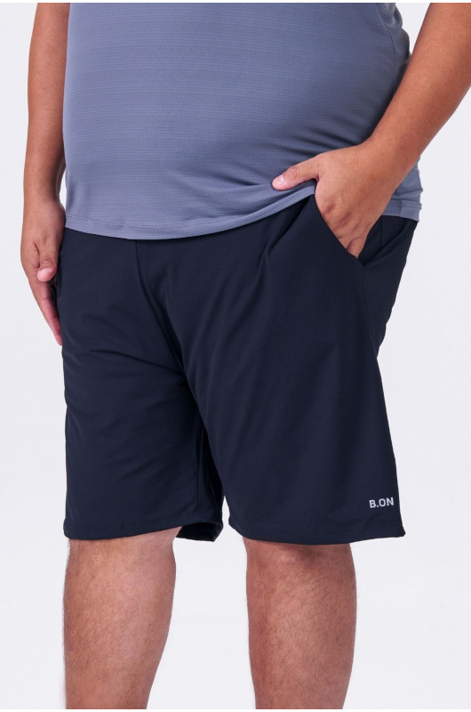 Bermuda Basic Plus Size Masculina Preta - 24270410  