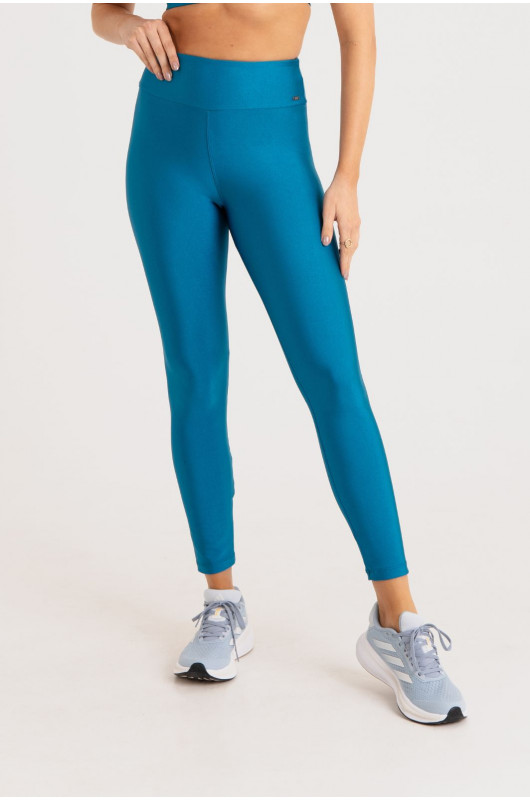 Legging Feminina Azul Celestial Shine – 24271721 