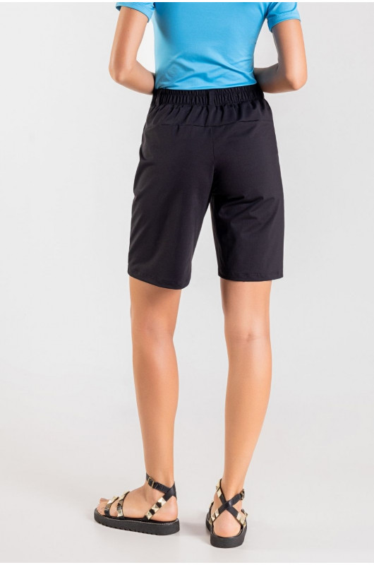 Bermuda Alfaiataria Feminina Preta - 24270989