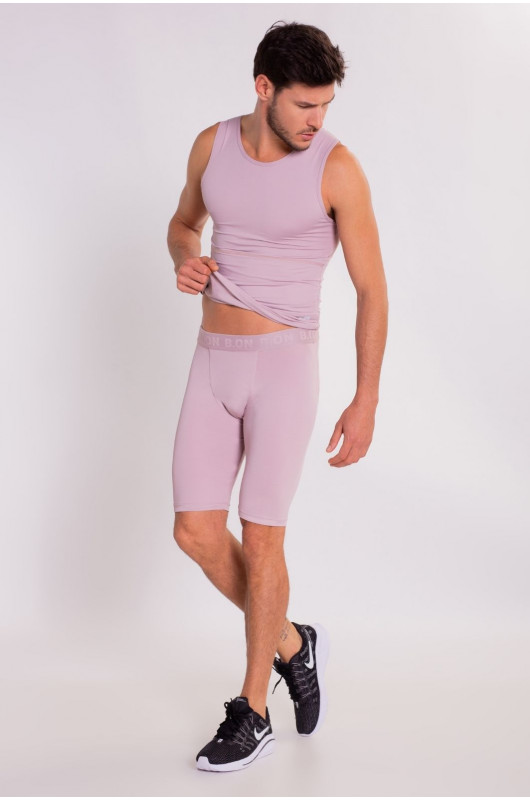 Cueca Boxer Alongada Leve Compressão Masculina Nude Alvorada - 24270370 