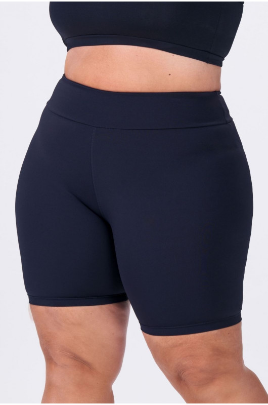 Bermuda Basic Plus Size Feminina Preta - 24270200