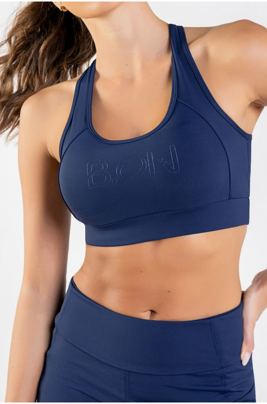 Top Racer Shine Feminino Marinho - 24271182