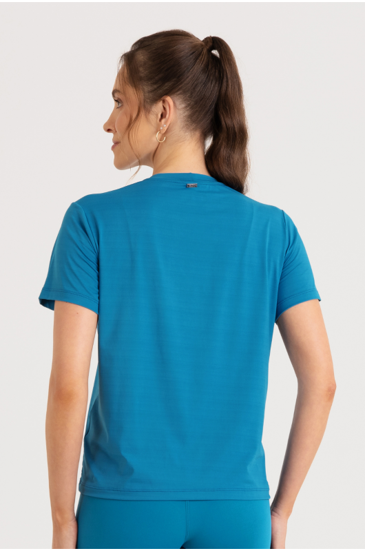 Camiseta B.ON AIR Feminina Azul Celestial – 24271679