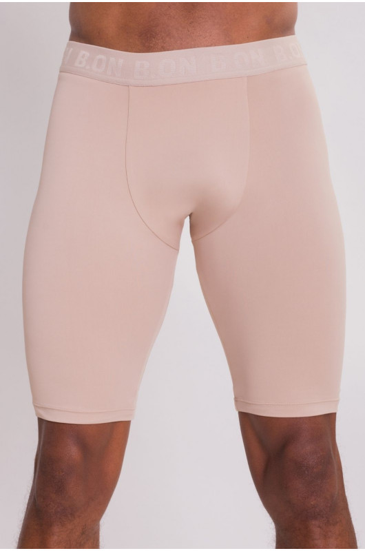 Cueca Boxer Alongada Leve Compressão Masculina Nude Brush - 24270368