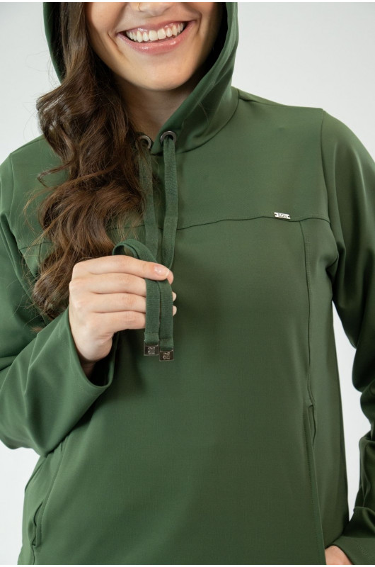 Blusão Comfy Feminino Verde - 24271812